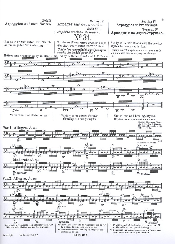 Schule der Bogentechnik op.2,4