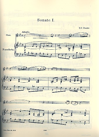 Sonaten c-Moll HWV366 und g-Moll HWV364a