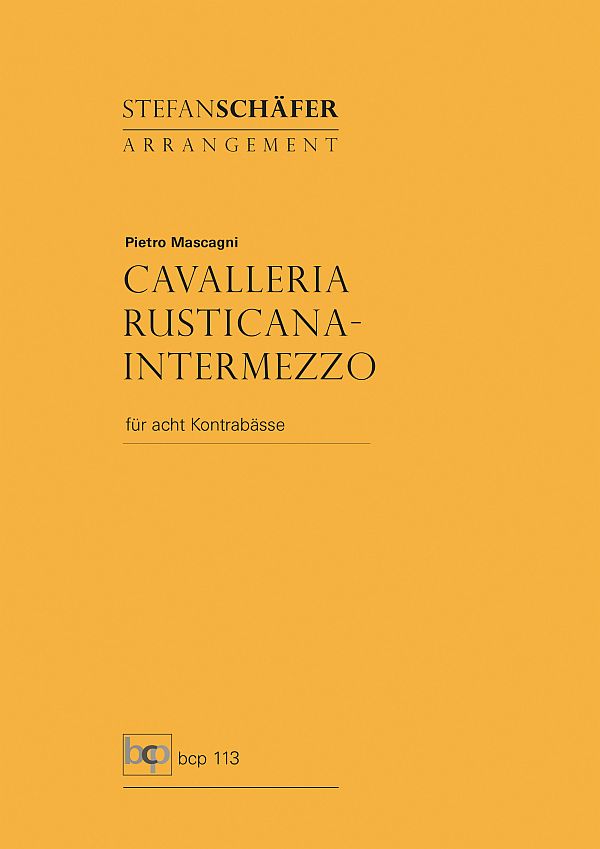 Intermezzo aus Cavalleria rusticana