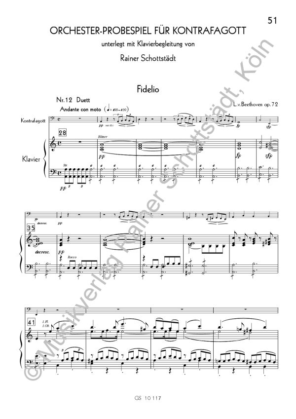 Orchester Probespiel Band 2