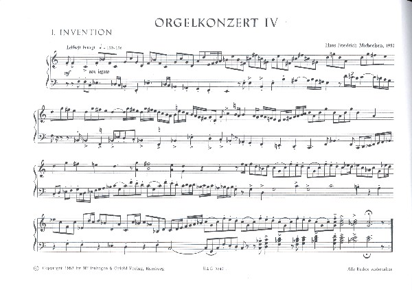 Orgelkonzert 4 (manualiter)