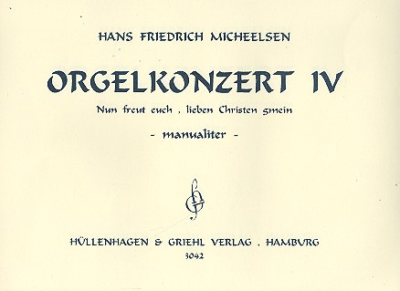 Orgelkonzert 4 (manualiter)