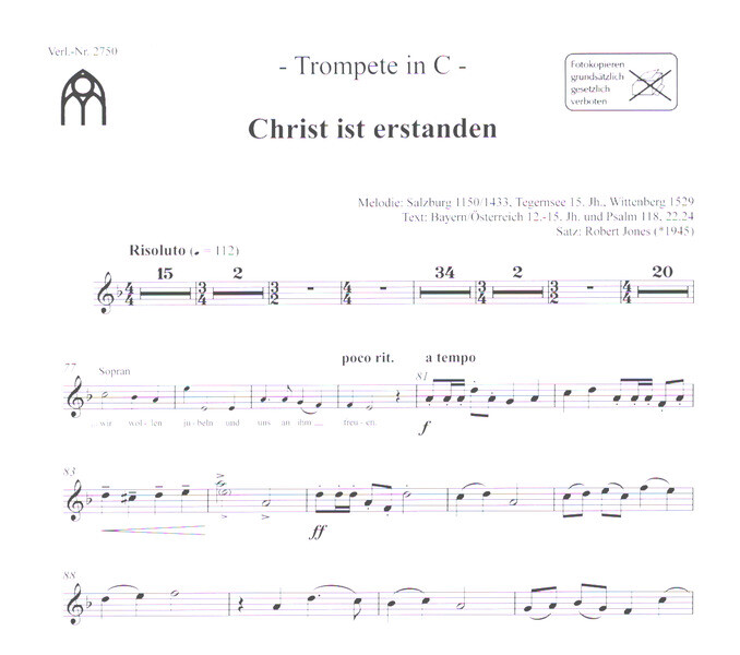 Christ ist erstanden