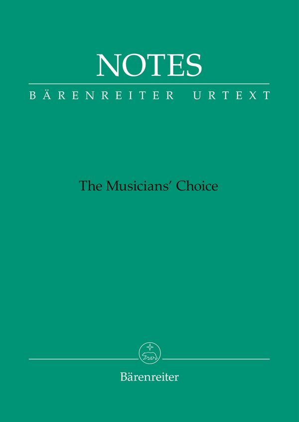 Notizbuch Notes - The Musician's Choice