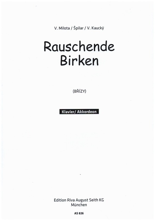 Rauschende Birken: Einzelausgabe