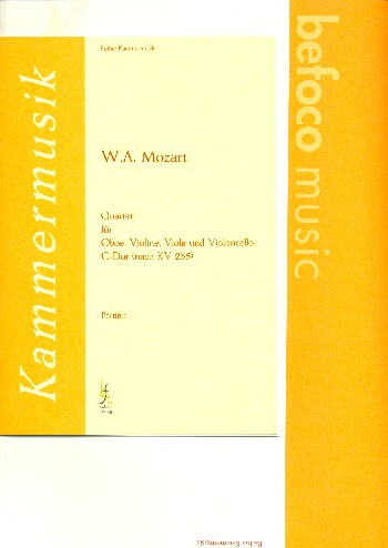 Quartett C-Dur nach KV285 