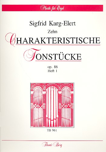 10 charakteristische Tonstücke op.86 Band 1