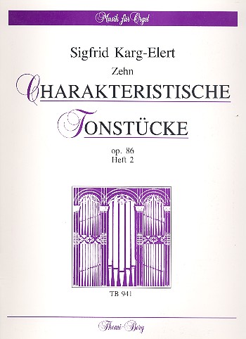 10 charakteristische Tonstücke op.86 Band 2