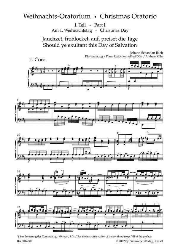 Weihnachtsoratorium BWV248