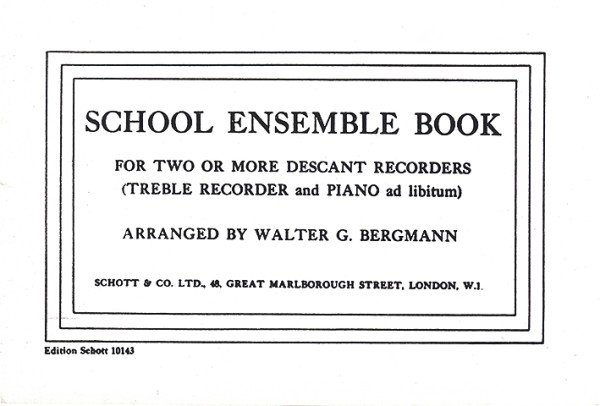 School Ensemble Book