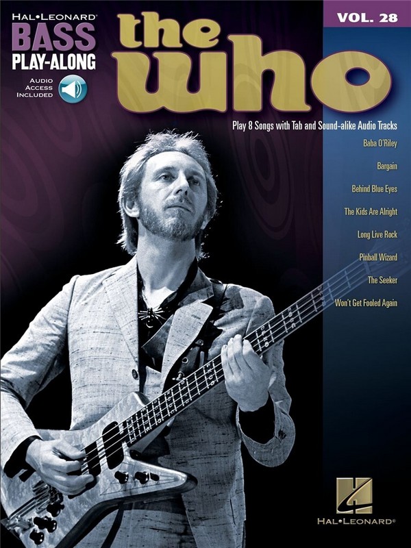 The Who Bass Play along (+CD): bass playalong vol.28