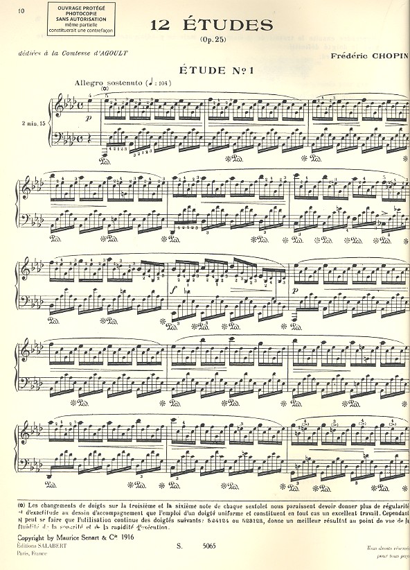 12 etudes op.25