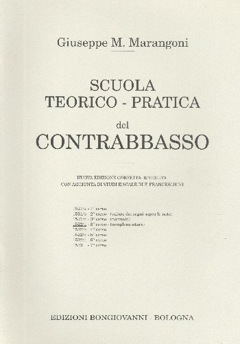 Scuola teorico-pratica del contrabbasso corso 3 (complementare)