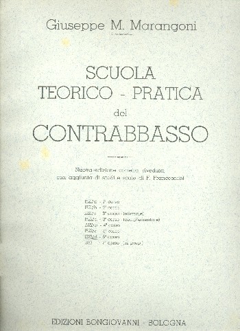 Scuola teorico-pratica del contrabbasso corso 6