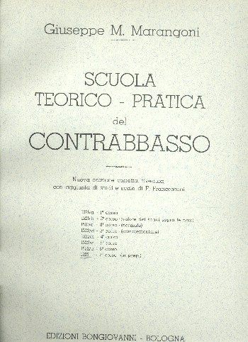 Scuola teorico-pratica del contrabbasso corso 7