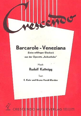 Barcarole-Veneziana aus