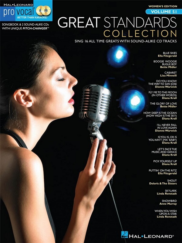 Great Standards Collection (+CD): women's edition