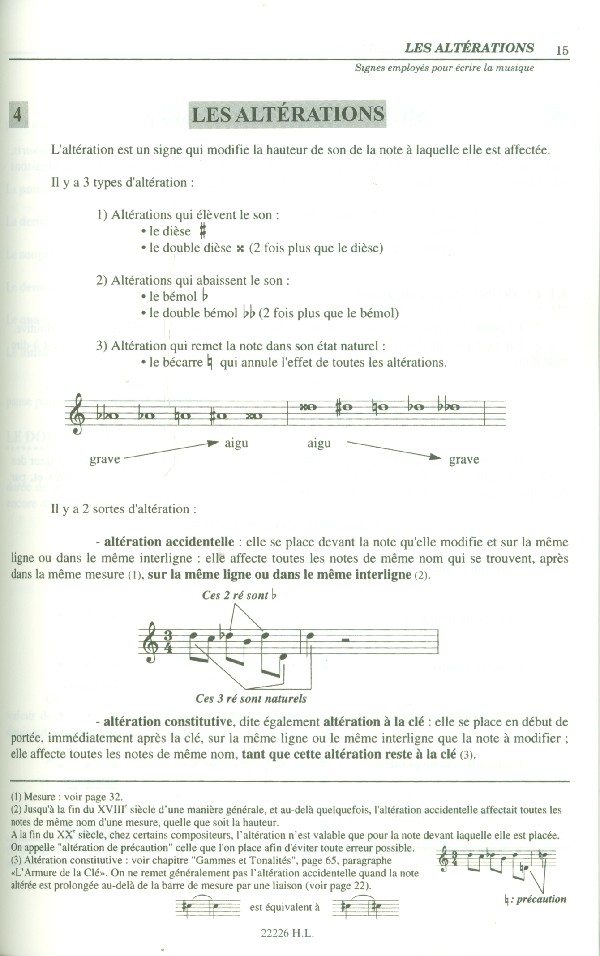 Théorie complete de la musique