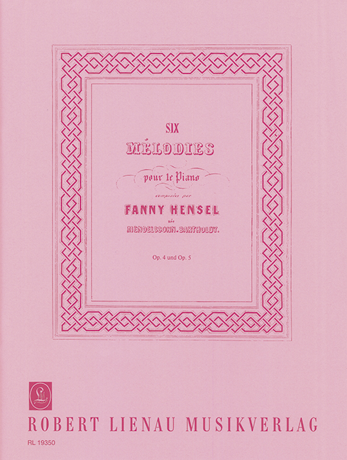 6 Melodies op.4 und op.5