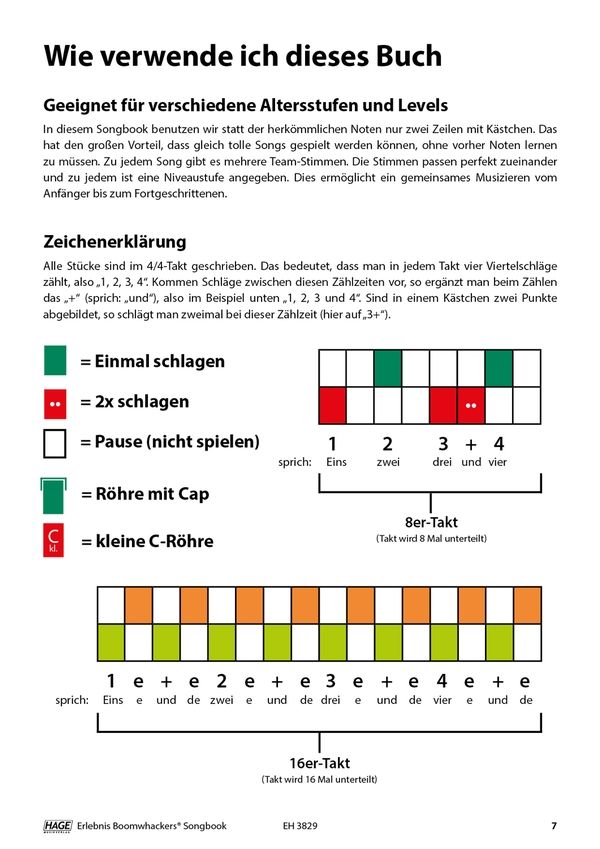 Erlebnis Boomwhackers - Songbook (+QR-Codes)