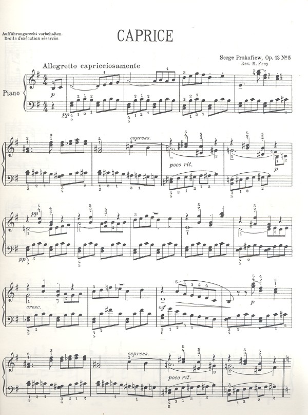 Caprice op.12,5