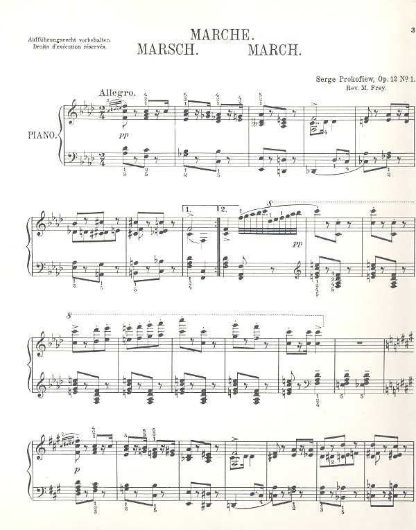 Marsch op.12,1