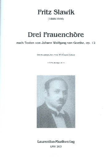 3 Frauenchöre op.12