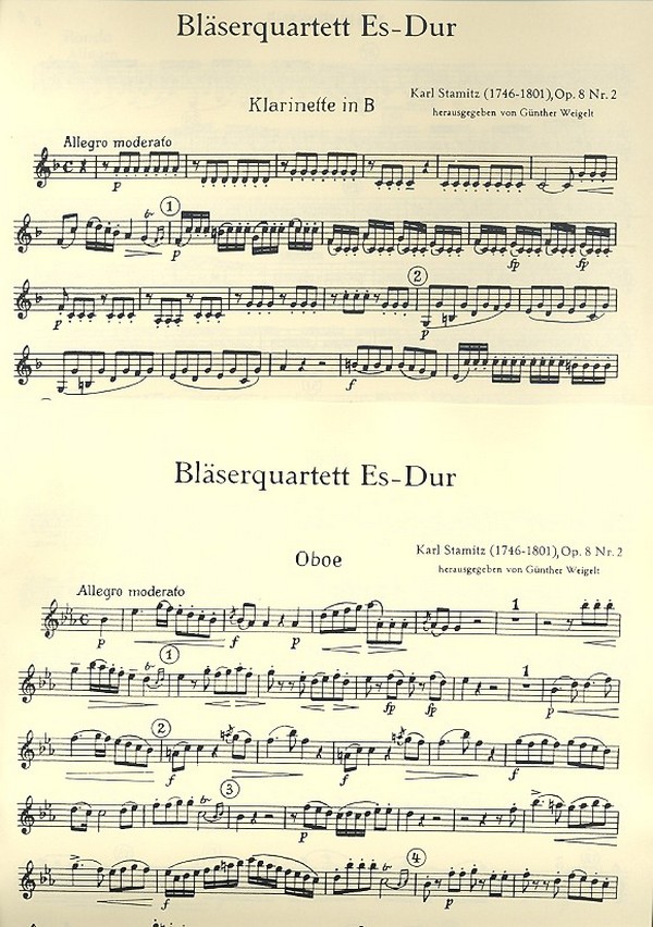 Quartett Es-Dur op.8,2