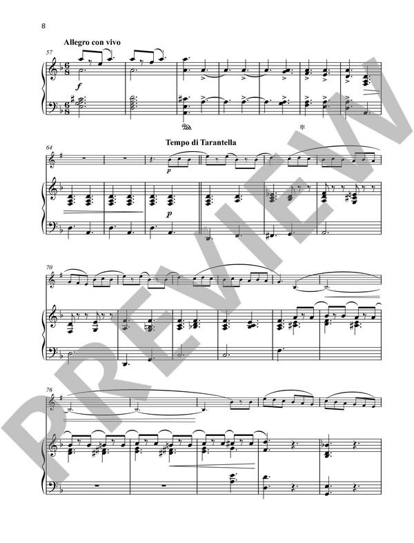 Andante und Tarantella