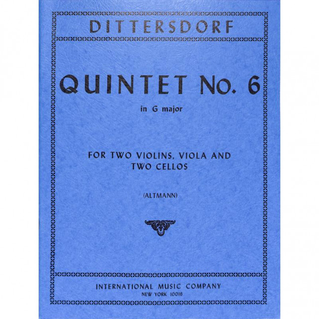 Quintet no.6 G major