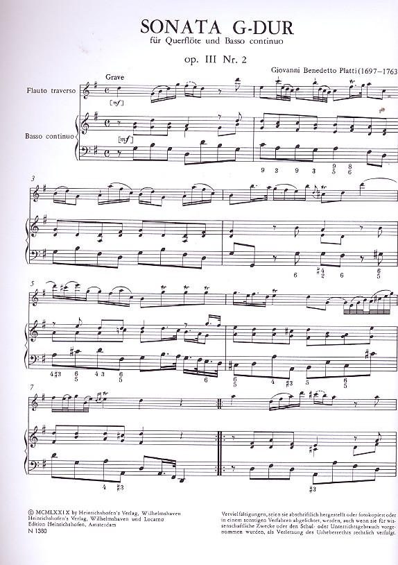 Sonate G-Dur op.3,2