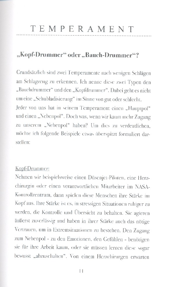 Authentisches Schlagzeugspiel - Mentale Inputs