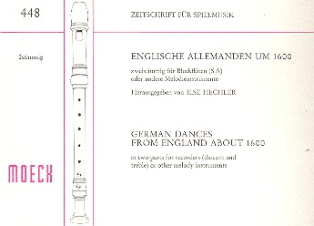 Englische Almanden um 1600