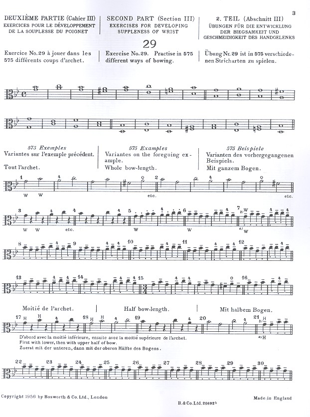 Schule der Bogentechnik op.2,2