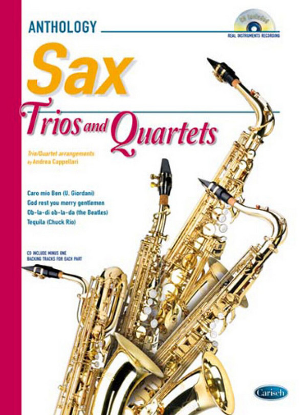 Anthology - Sax Trios and Quartets (+CD)