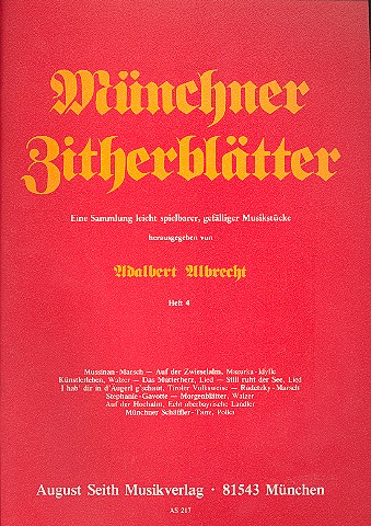 Münchner Zitherblätter Band 4