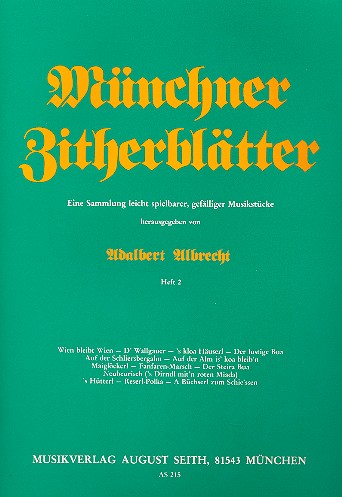 Münchner Zitherblätter Band 2