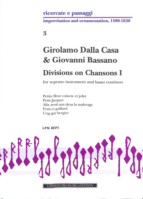 Divisions on Chansons vol.1