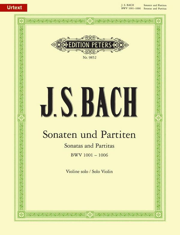 3 Sonaten und 3 Partiten BWV1001-1006
