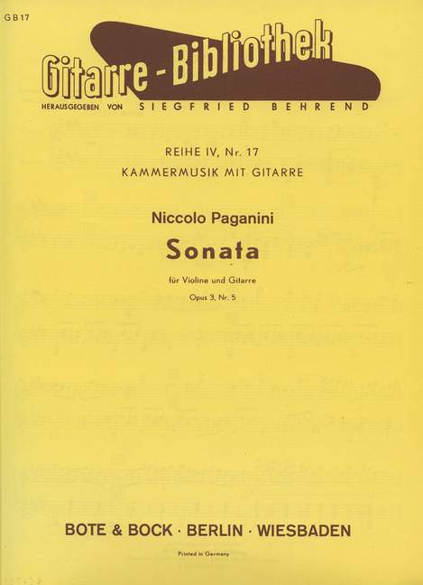 Sonate op.3,5