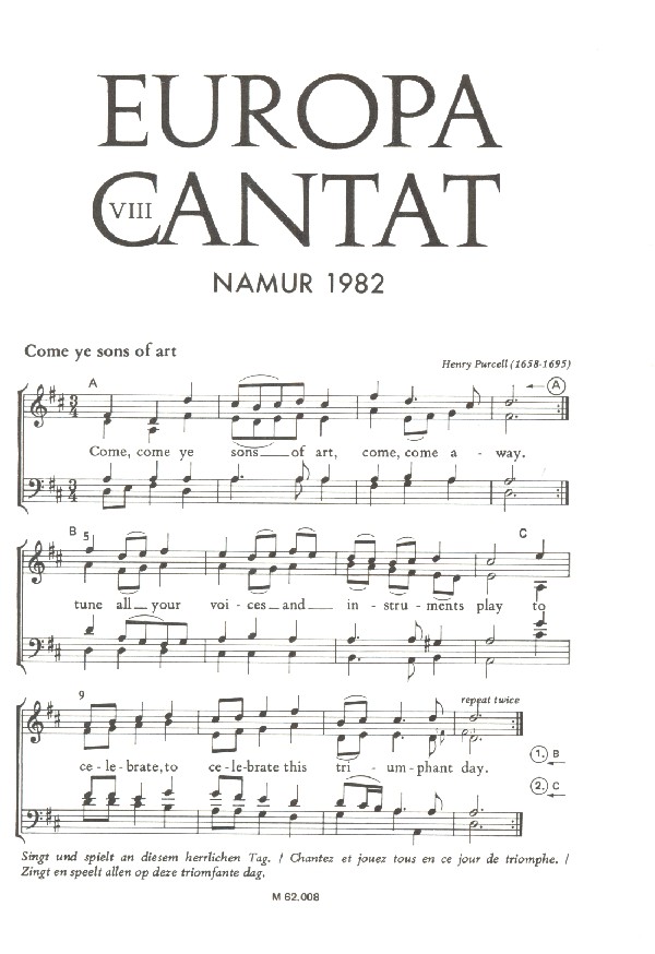 Europa Cantat Band 8