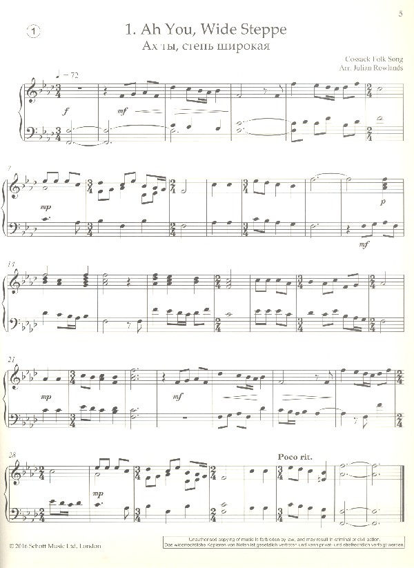 Russian Folk Tunes (+CD):