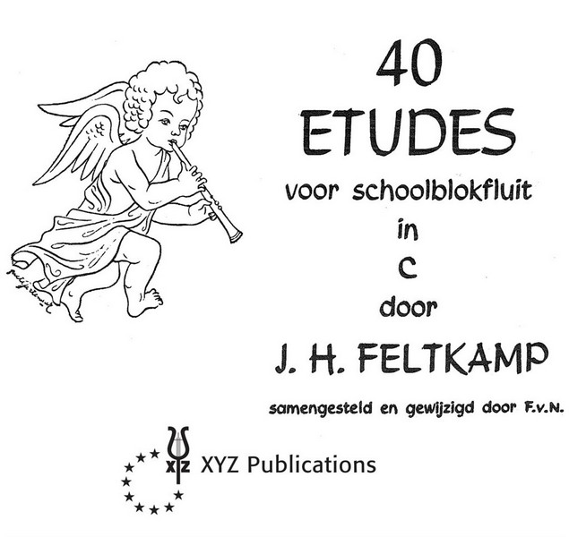 40 etudes voor sopraanblokfluit