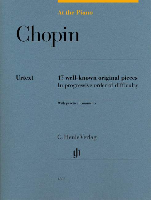 17 well-known original Pieces in progressive Order of Difficuly
