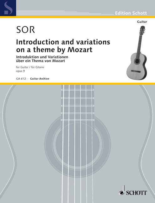 Introduction und Variationen über ein Thema von Mozart op.9
