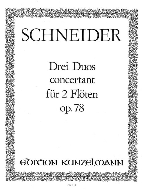 3 Duos concertant op.78