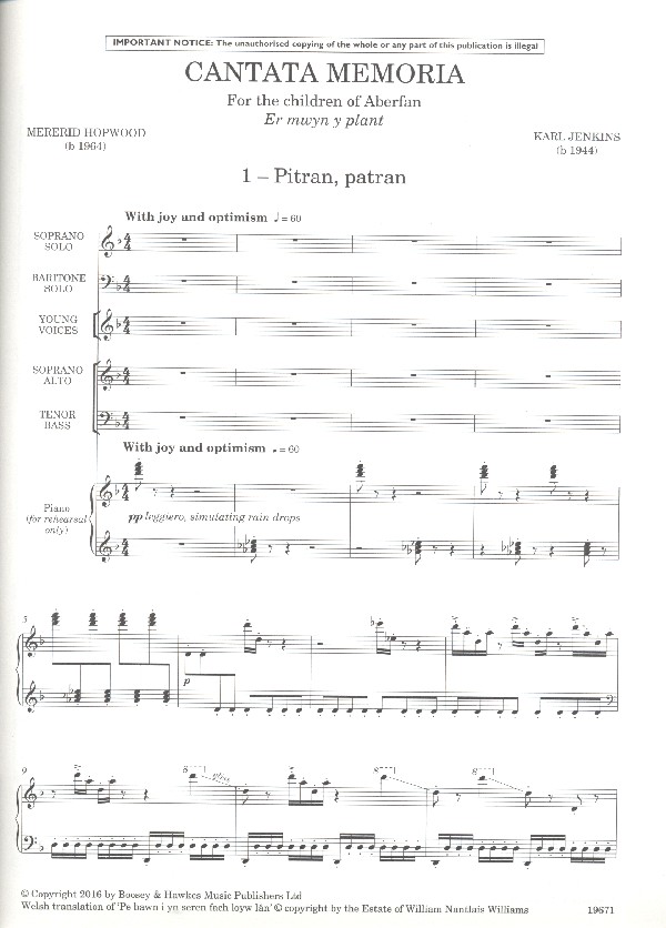 Cantata memoria