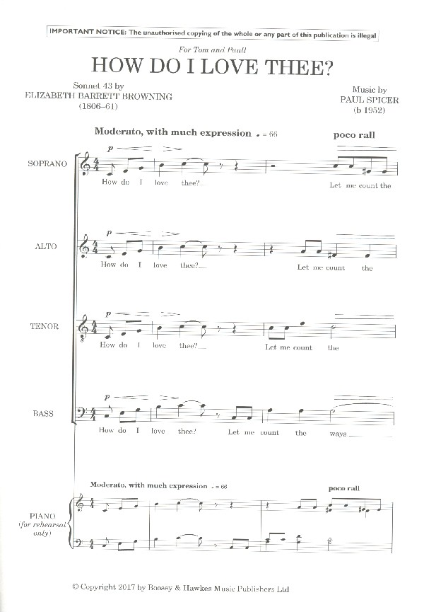 How do I love Thee