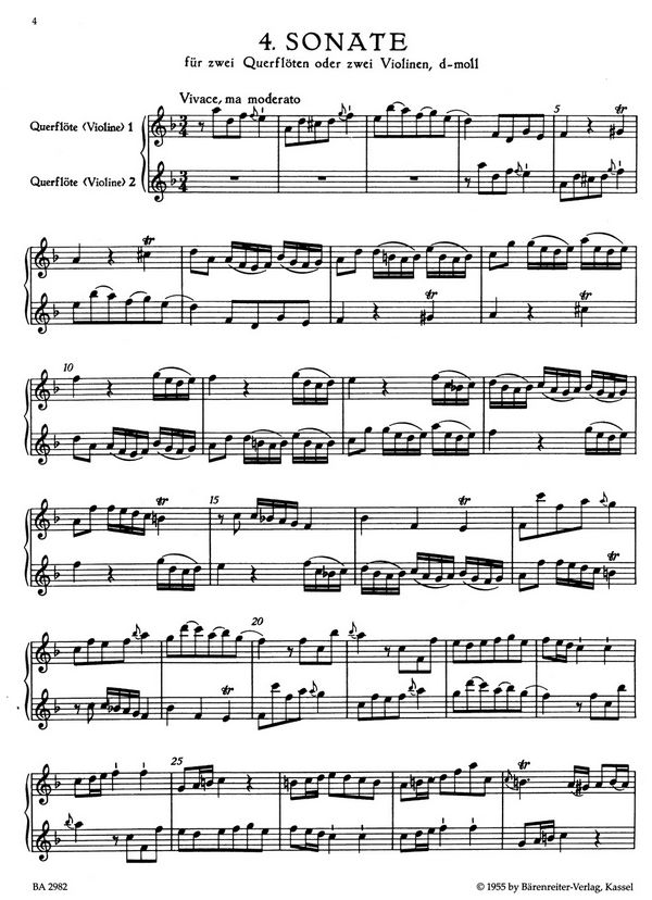 6 Sonaten im Kanon op.5 Band 2