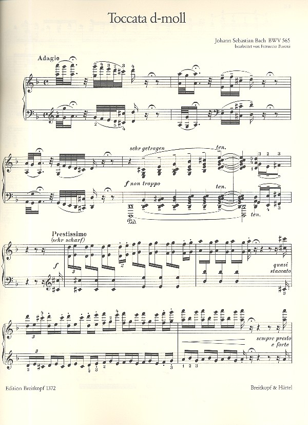 Toccata d-Moll BWV565